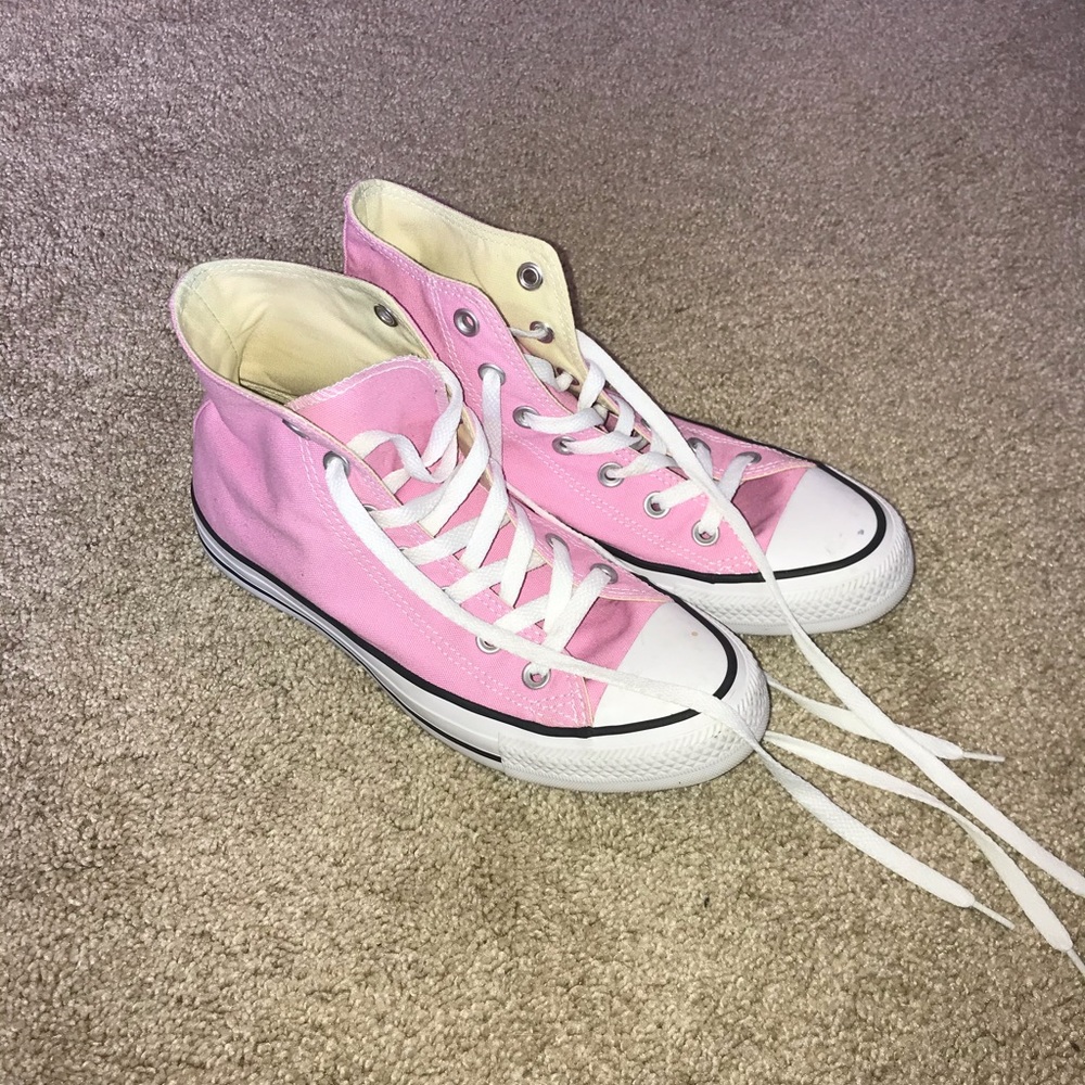 Pink Converse - Women’s US 8